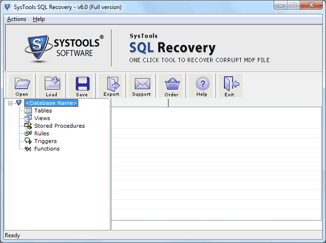 Repair Corrupt MDF Database