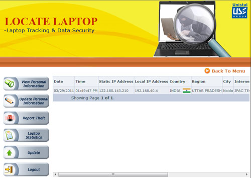 Laptop Tracking Software - Locate Laptop
