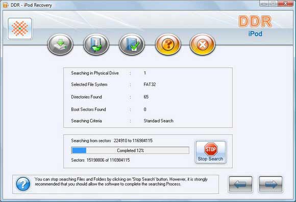 DDR iPod Recovery