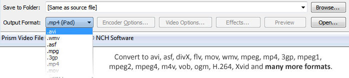 Prism Video AVI Converter