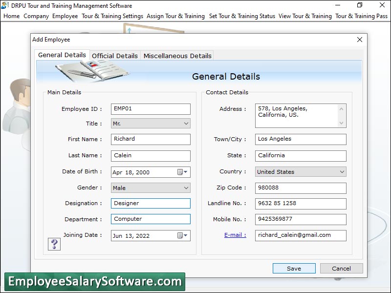 Employee Tour and Training Software