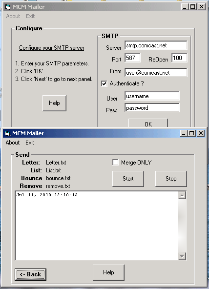 MarshallSoft Client Mailer for Xbase