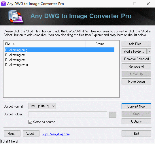 DWG to JPG Converter Pro 2010.10