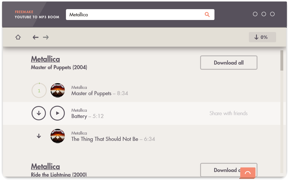 Free YouTube to MP3 BOOOOOM