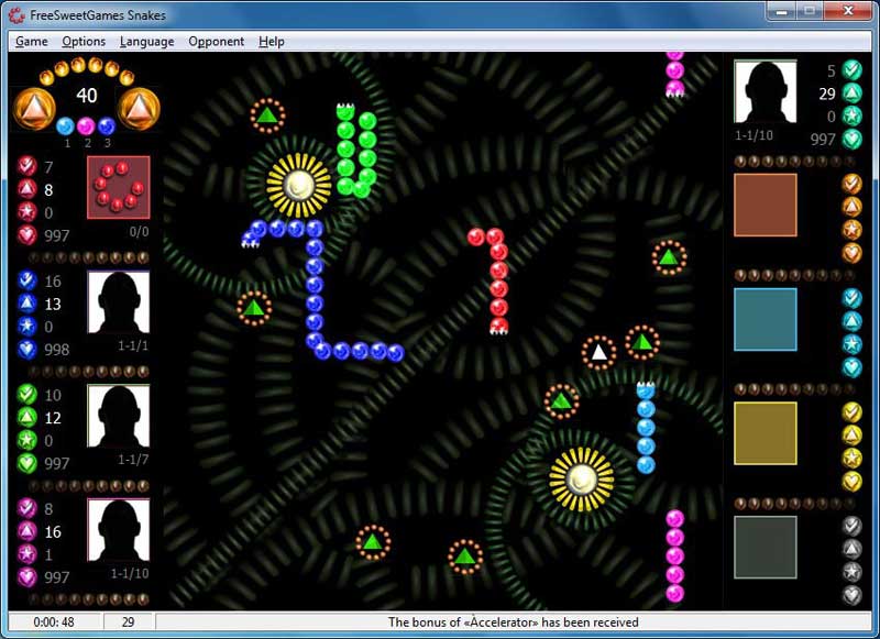 FreeSweetGames Snakes
