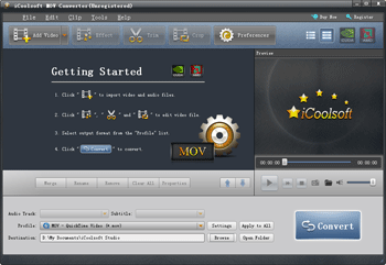 iCoolsoft MOV Converter