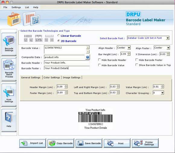 Free Mac Barcode Generator
