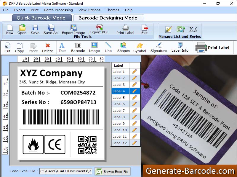 Barcode Generate
