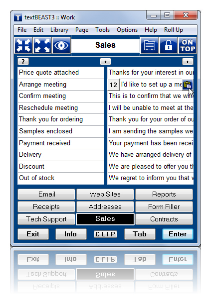 textBEAST clipboard manager