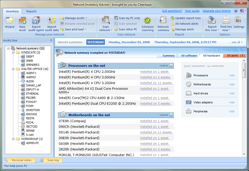Network Inventory Software