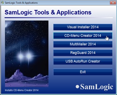 SamLogic CD Menu Creator