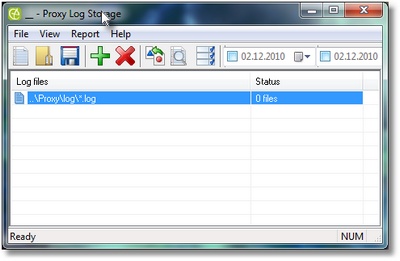 Proxy Log Storage