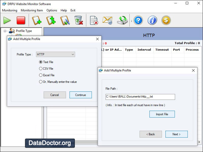 Web Server Uptime Monitoring