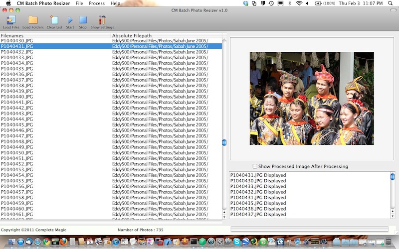 CM Batch Photo Resizer Mac