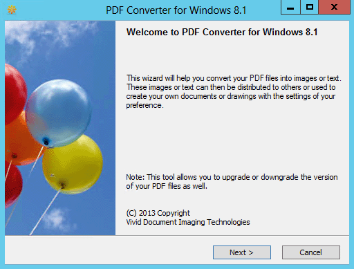 PDF Converter for Windows
