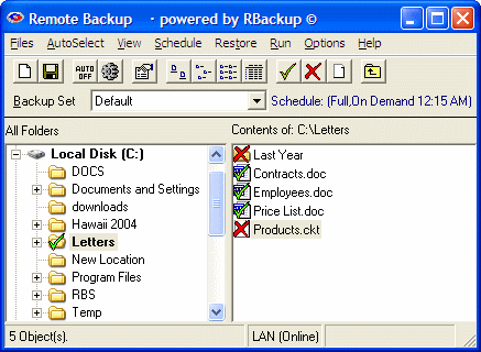 RBackup for Online Backup Services
