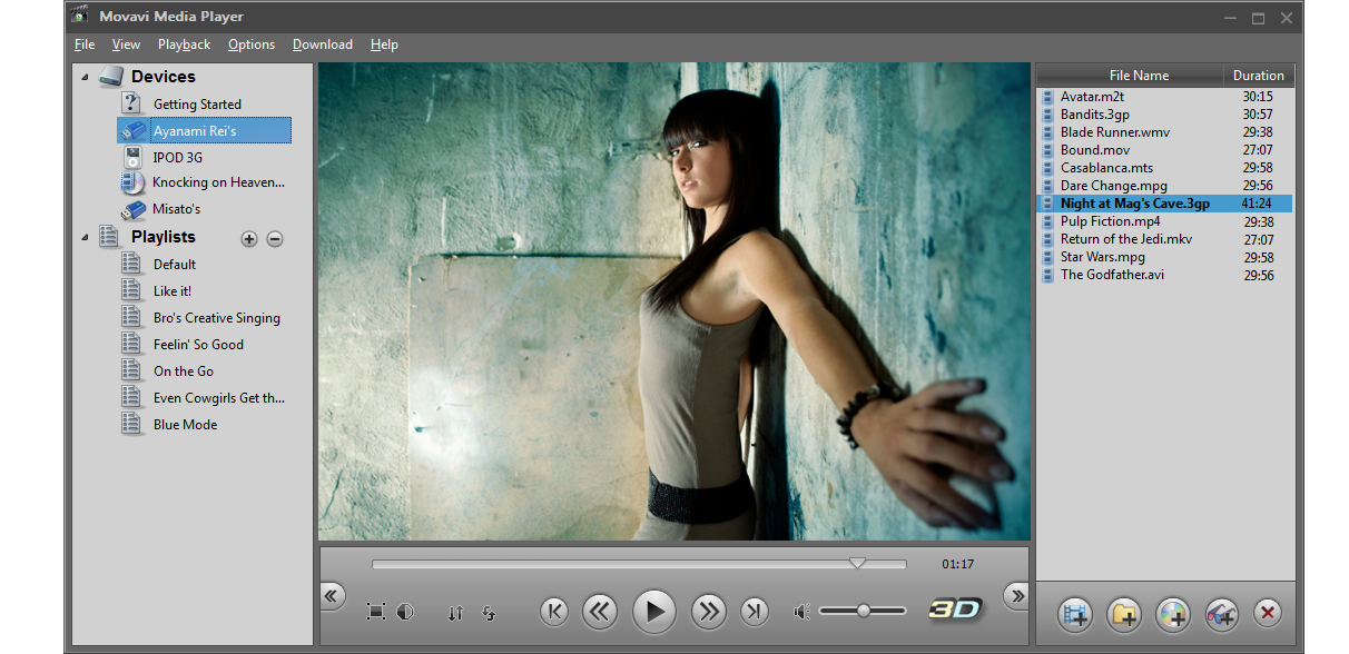Movavi 3D Media Player