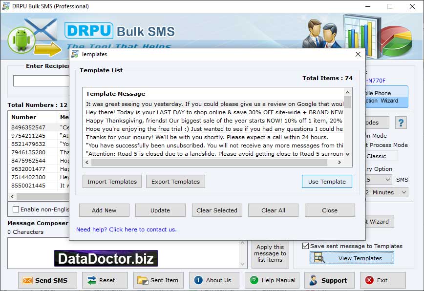 BlackBerry SMS Marketing