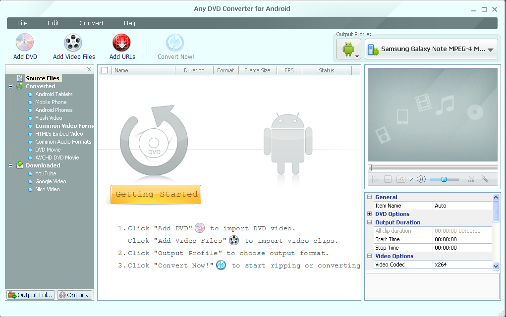 Any DVD Converter for Android