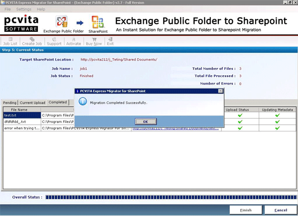 Exchange Public Folder to SharePoint