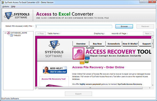 Convert Access MDB