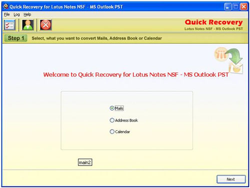 Successful NSF to PST Conversion Tool
