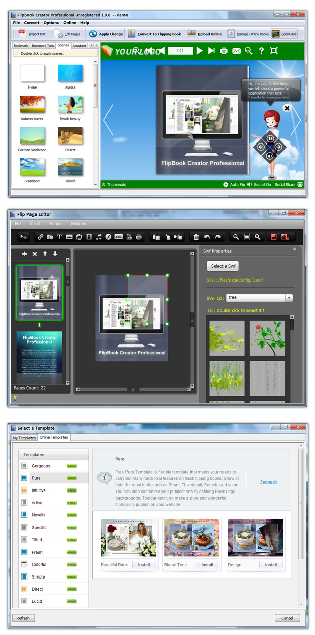 FlippingBook Creator Professional