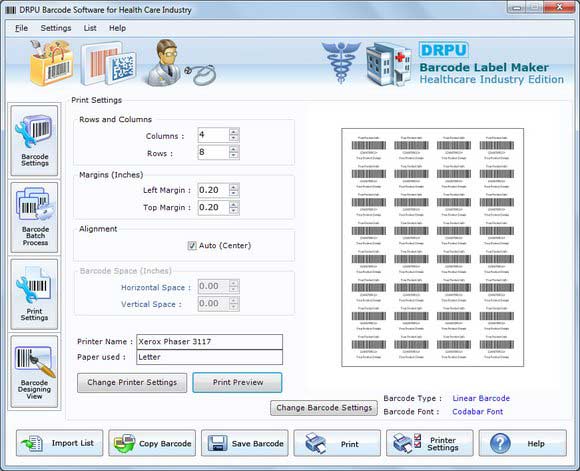 Hospital 2d Barcodes