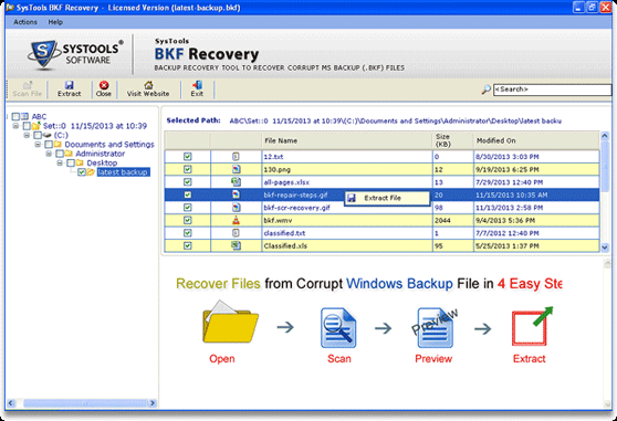 Backup Exec Restore