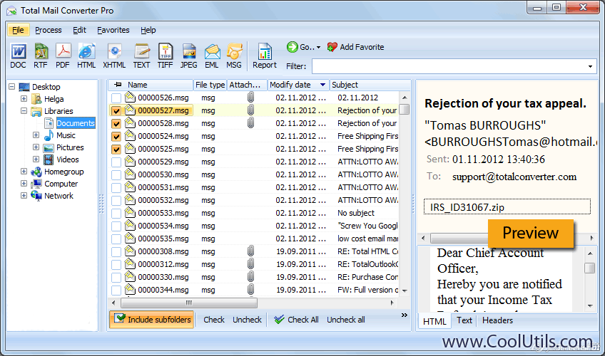 Total Mail Converter Pro