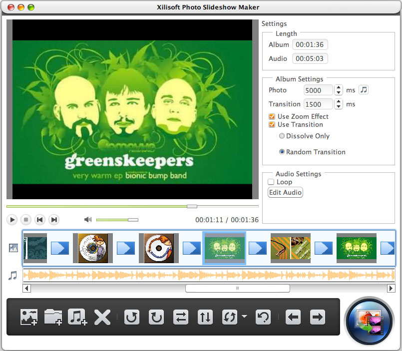 Xilisoft Photo Slideshow Maker for Mac