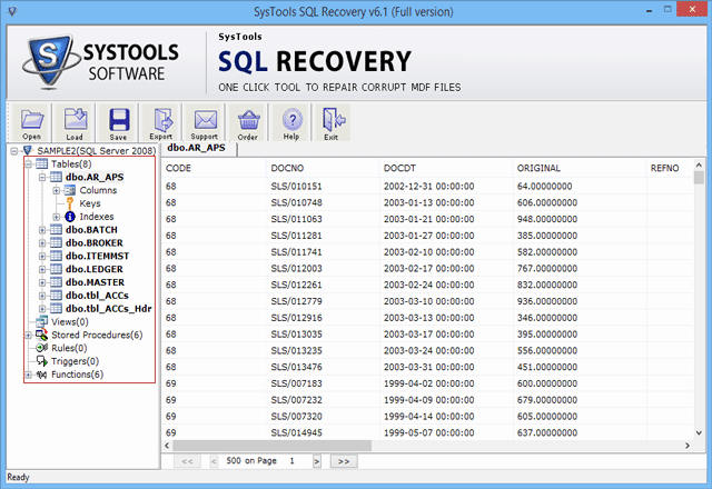 Database Recovery Software for SQL