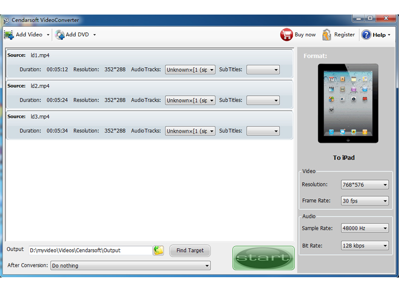 Cendarsoft Video Converter