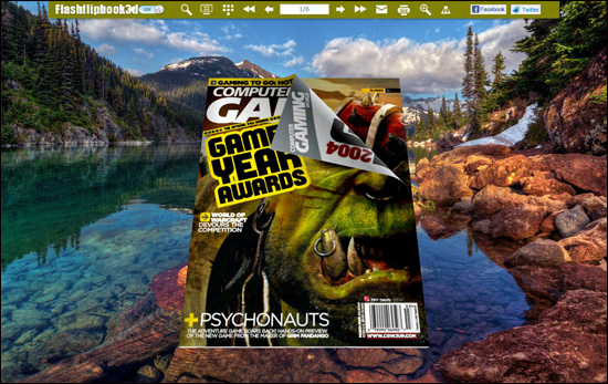 Flipping Book 3D Handy Themes Pack:Quiet