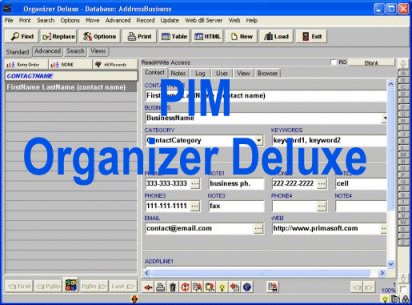 PIM Organizer Deluxe