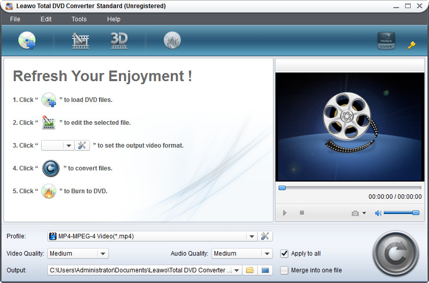 Leawo Total DVD Converter Standard