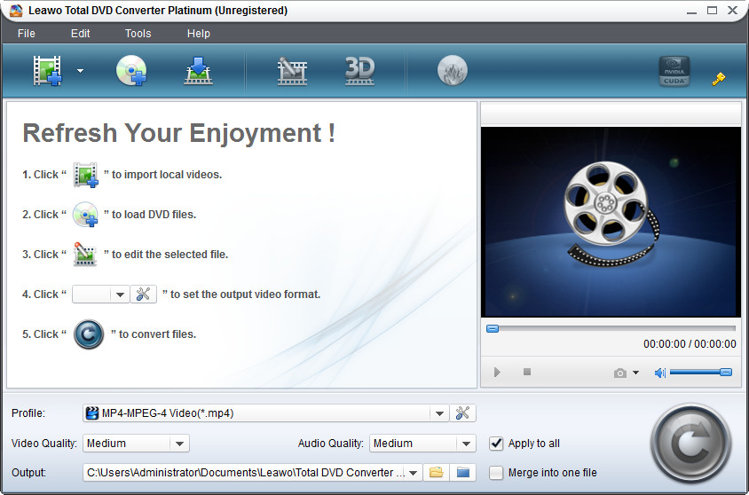 Leawo Total DVD Converter Platinum