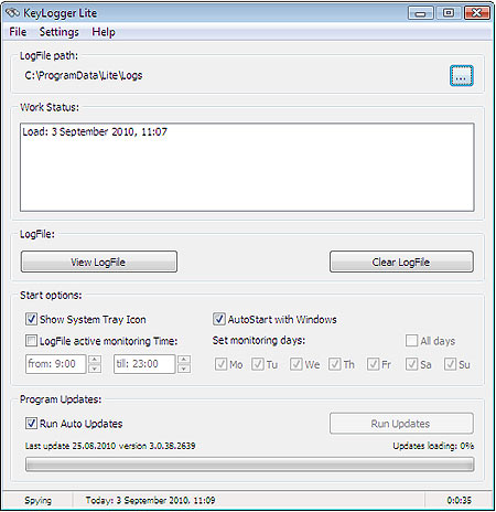 CKM Keylogger Lite