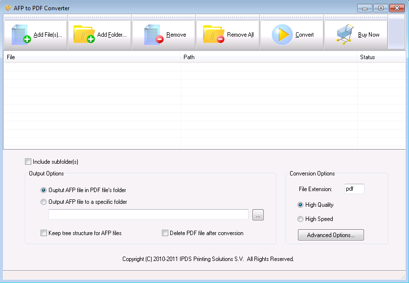 AFP to PDF Converter