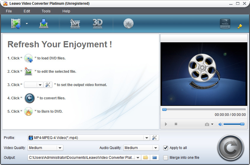 Leawo Video Converter Platinum