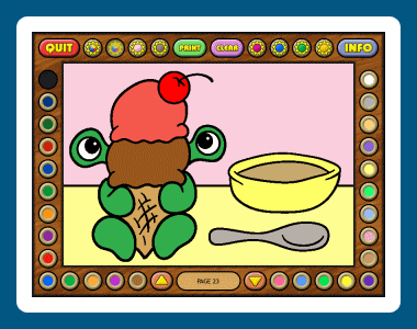Coloring Book 9: Little Monsters free