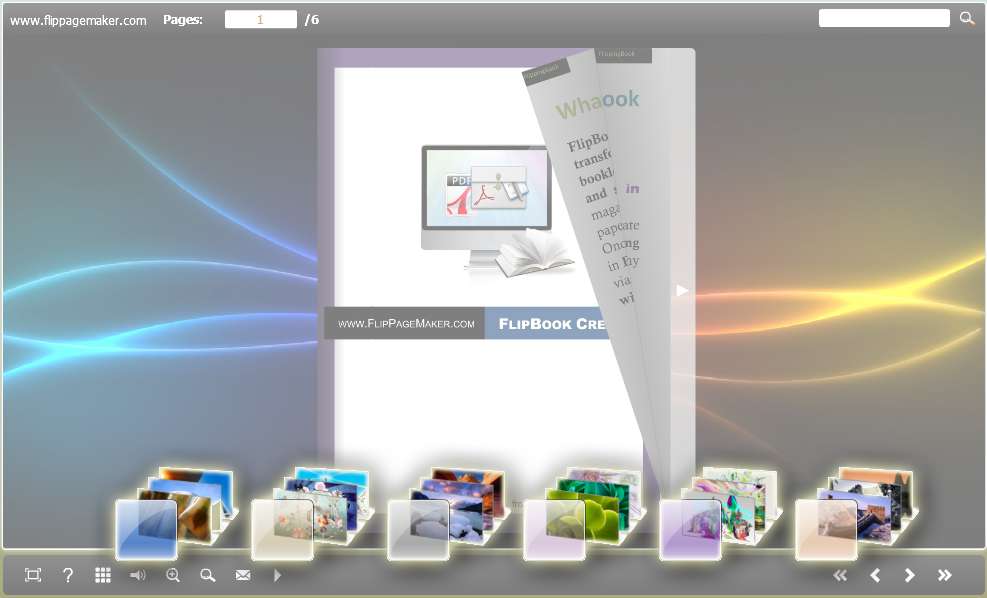FlipBook Creator Themes Pack - Cool Dog