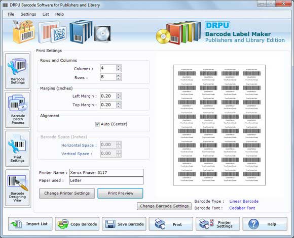 Publishing Company Barcode Fonts