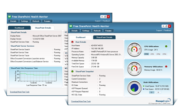 Free SharePoint Health Monitor Tool