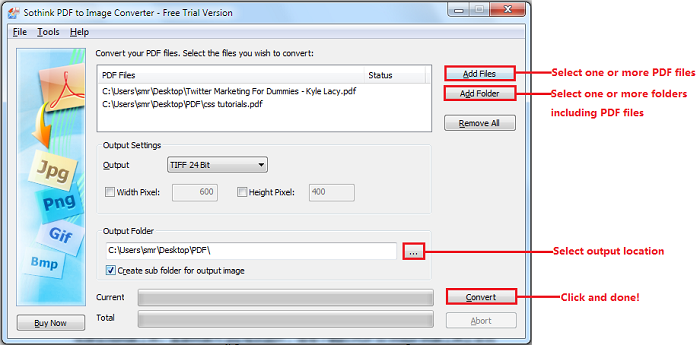 Sothink PDF to Image Converter