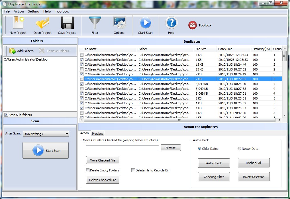 Boxoft Duplicate File Finder