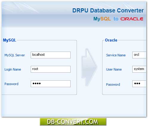 MySQL to Oracle Database Converter