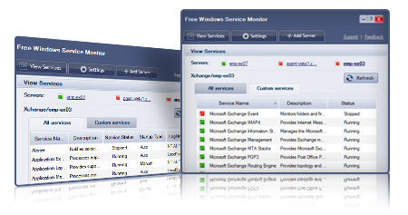 Free Windows Service Monitor