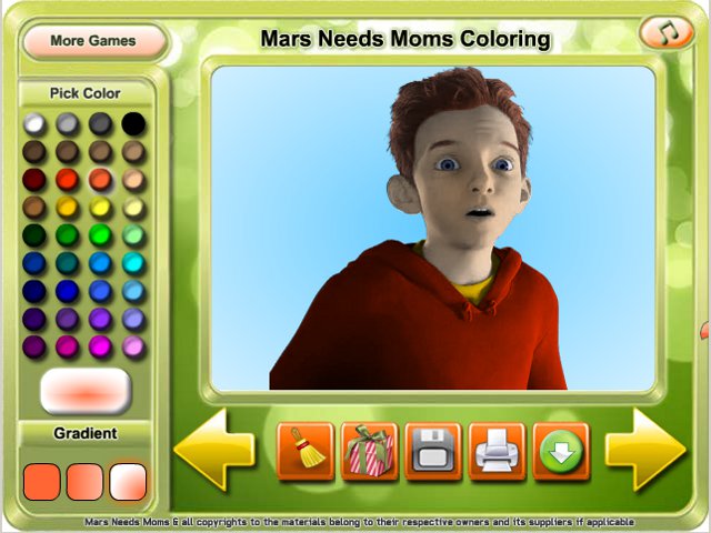 Mars Needs Moms Coloring Installer