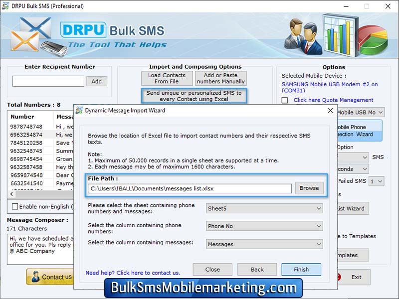 Bulk SMS Provider